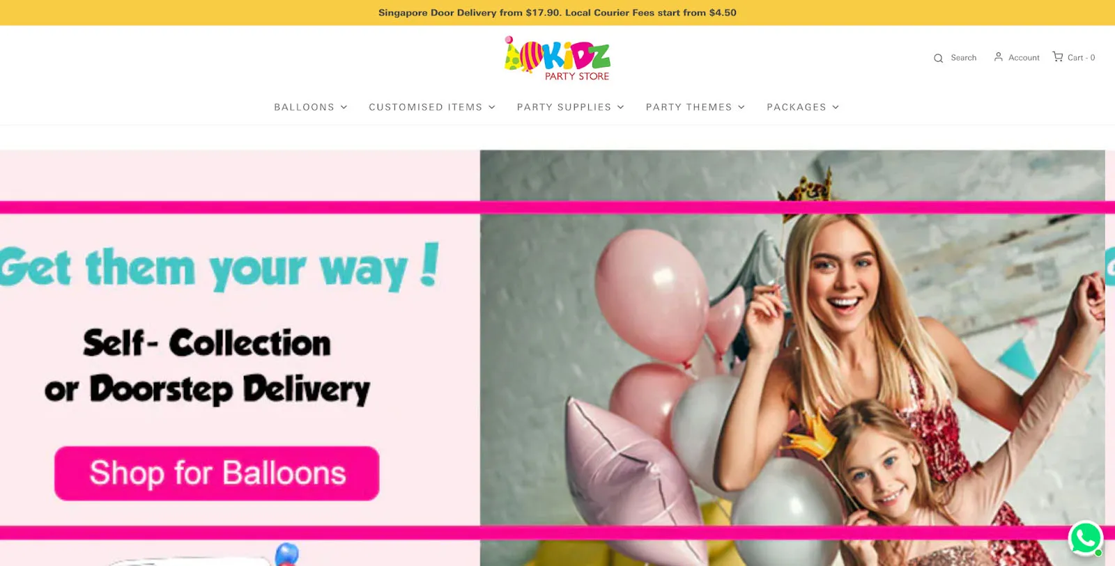 Kidzpartystore