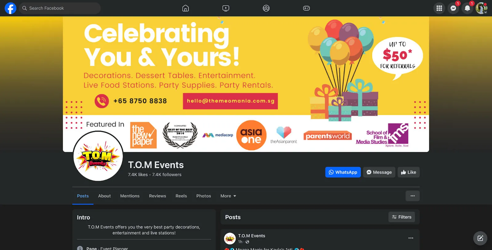 T.O.M Events