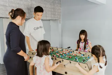 Foosball Table at The Happi Loft